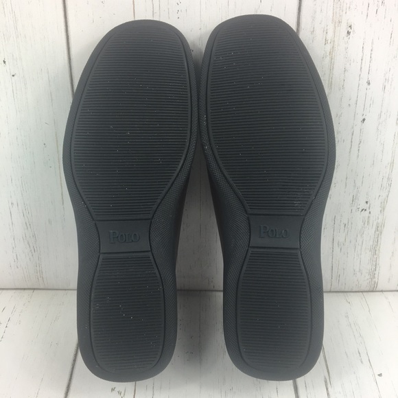 Polo Ralph Lauren Leather Plain Toe Slip On Shoes - Picture 6 of 6